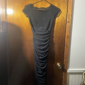 Black formal gown/dress